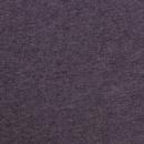 Angerauter Sweat Eike in Violett Melange, Serie Swafing Eike, Stoffansicht